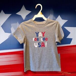 Toddler’s Patriotic Red White & Blue Tee Size 3T